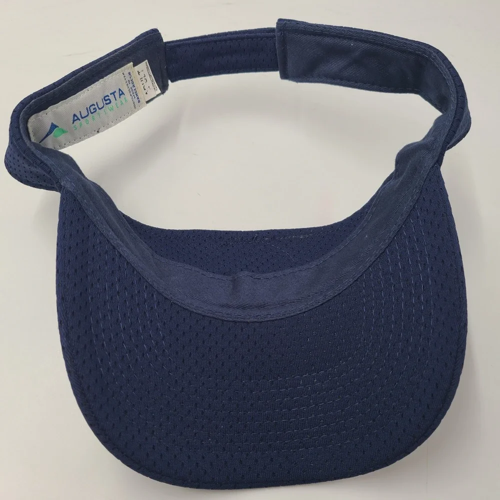 North Shore Country Club Visor Hat Adjustable Blue Golf Patch Logo Outdoors Men